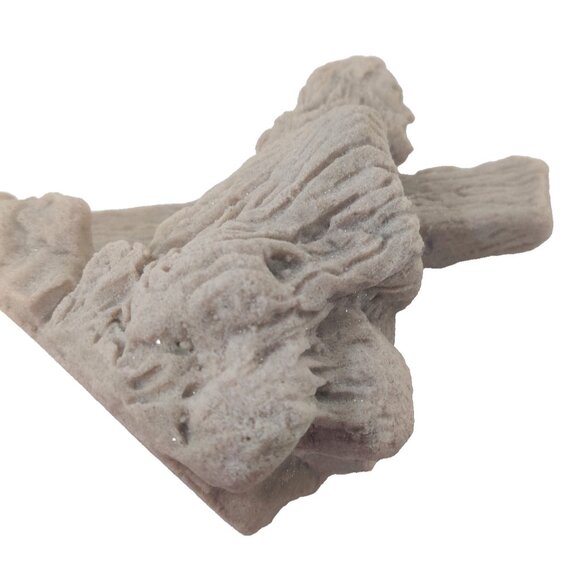 Sand Sculpture Beach Art Jesus Christ Carrying The Cross 7x2.5x5.5" Signed - Picture 13 of 16